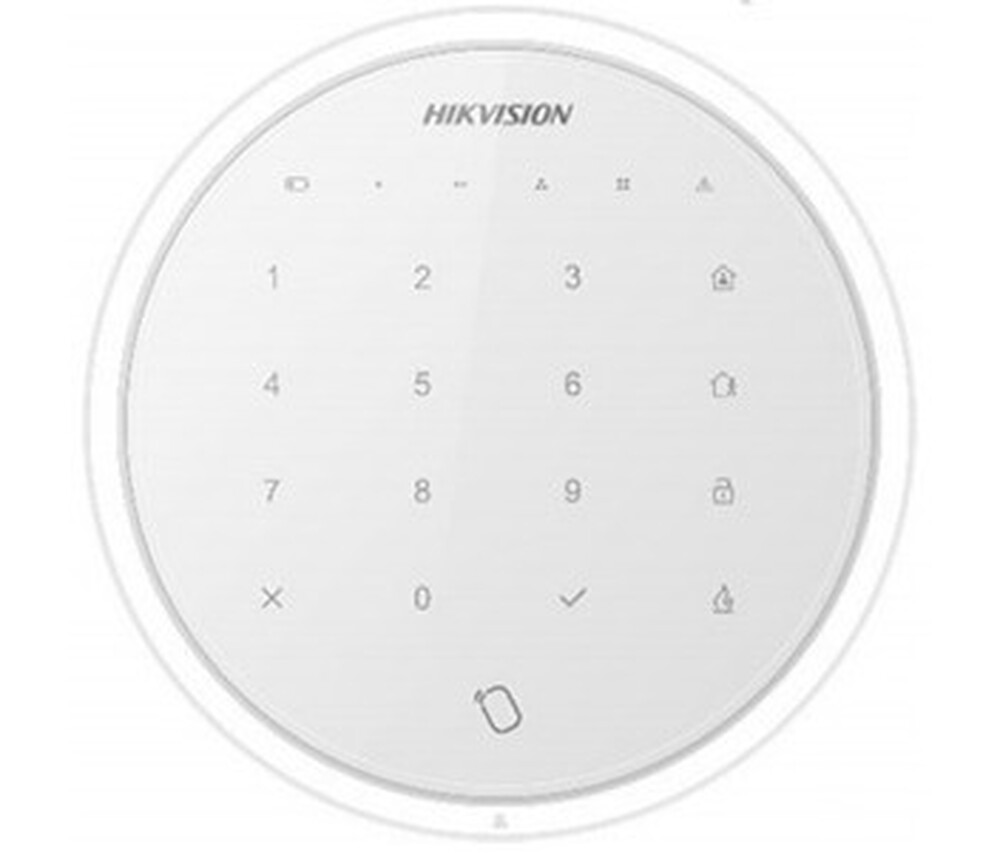 DS-PKA-WLM-868-White Бездротова клавіатура Hikvision DS-PKA-WLM-868-White Бездротова клавіатура Hikvision