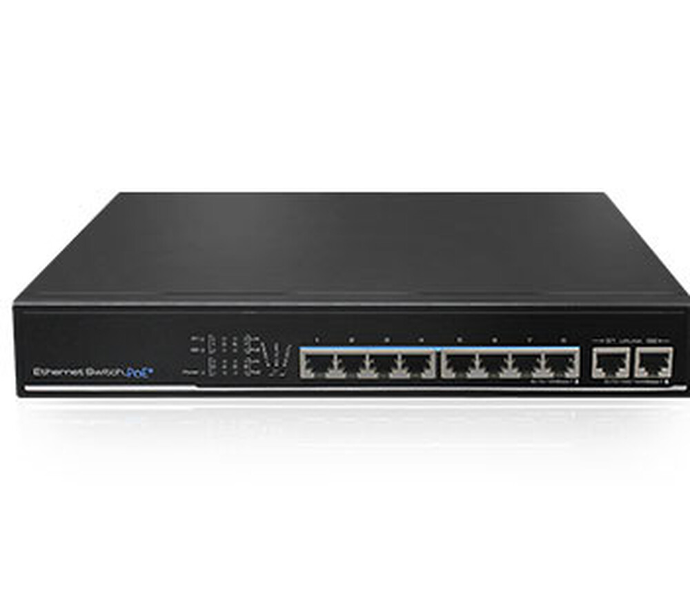 SF10P-HM 8-портовий PoE комутатор UTEPO SF10P-HM 8-портовий PoE комутатор UTEPO