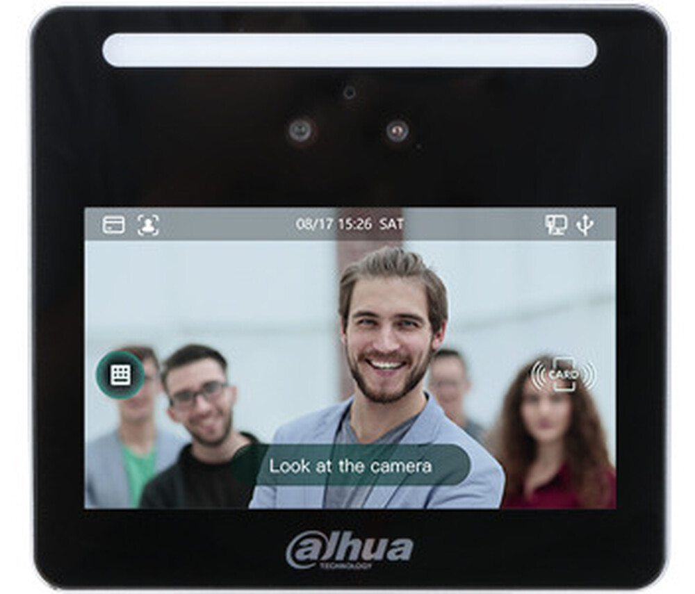 DHI-ASA3213GL-MW Термінал обліку робочого часу з функцією розпізнавання осіб DHI-ASA3213GL-MW Термінал обліку робочого часу з функцією розпізнавання осіб