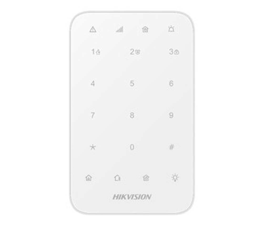 DS-PK1-E-WE Бездротова LED-клавіатура Hikvision DS-PK1-E-WE Бездротова LED-клавіатура Hikvision