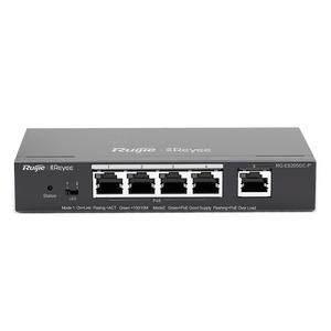 RG-ES205GC-P 5-портовый гигабитный интеллектуальный POE коммутатор Ruijie