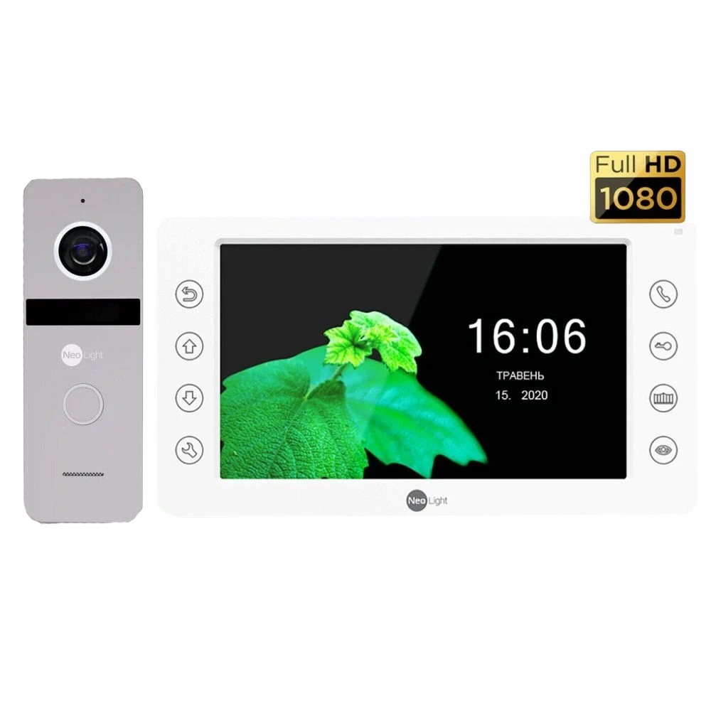KAPPA HD KIT Silver Комплект видеодомофона KAPPA HD KIT Silver Комплект видеодомофона