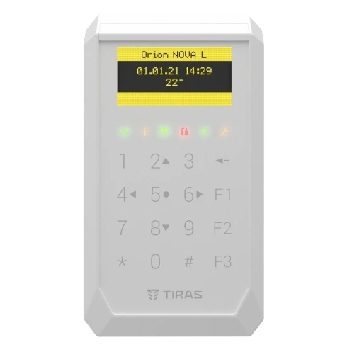 Tiras K-PAD OLED (white) Сенсорная клавиатура OLED Тирас Tiras K-PAD OLED (white) Сенсорная клавиатура OLED Тирас