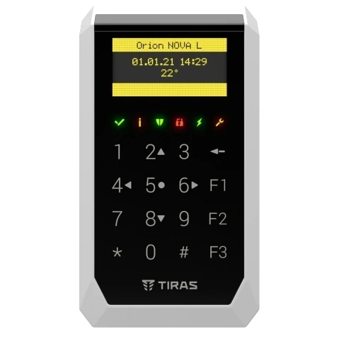 Tiras K-PAD OLED+ Сенсорная OLED клавиатура Тирас Tiras K-PAD OLED+ Сенсорная OLED клавиатура Тирас